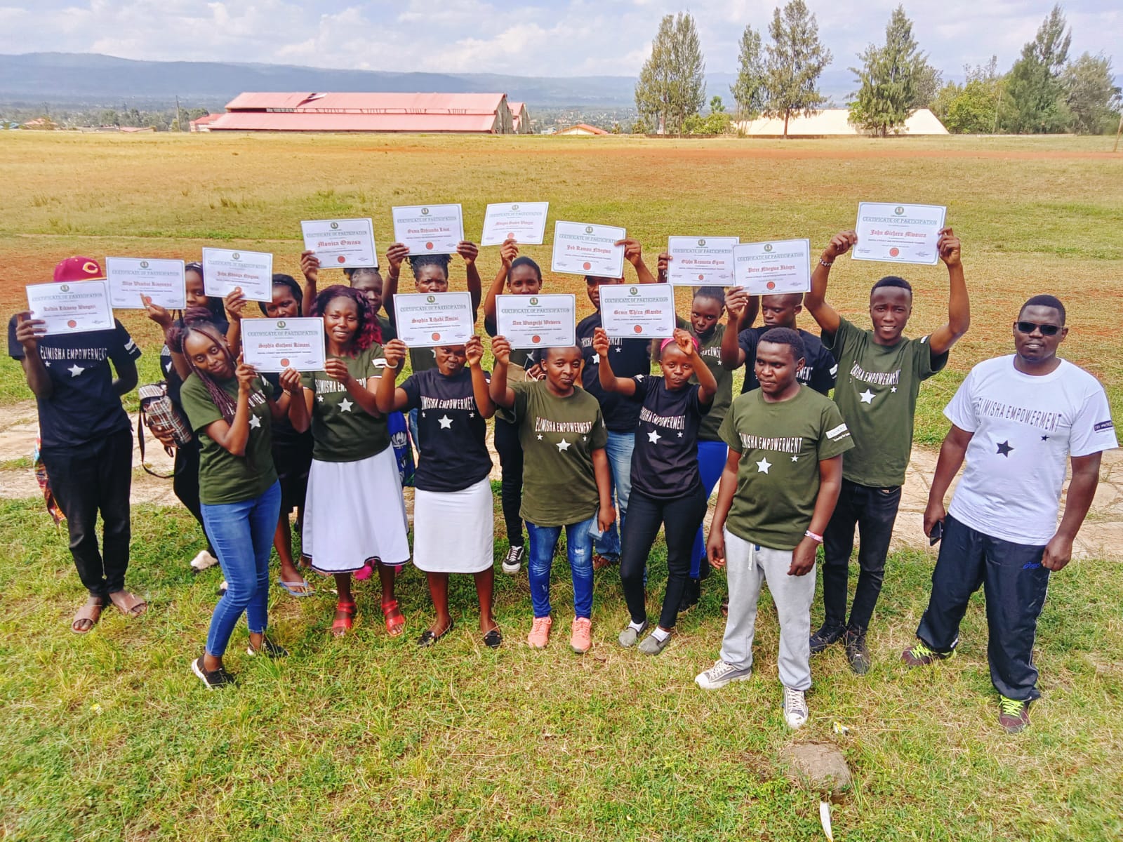 Volunteers During ELimisha Empowerement Community Activity